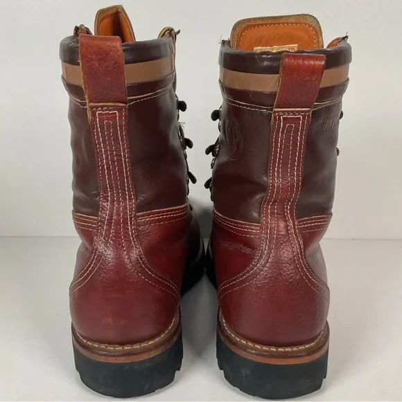 Vintage 1970s Herman Survivor’s Mountaineering Boots Men’s 9 Insulated Soft Toe - Picture 10 of 16